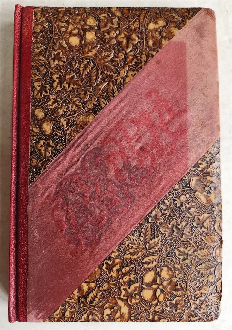 1890s ALBUM AMICORUM - MANUSCRIPT BOOK in GERMAN antique - 2