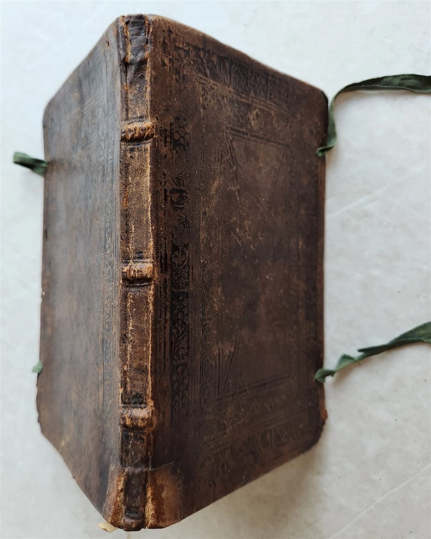 1539 PLATONIC PHILOSOPHY on MEDICINE of BEASTS CATTLE & BIRDS antique 16th CENT. - 2