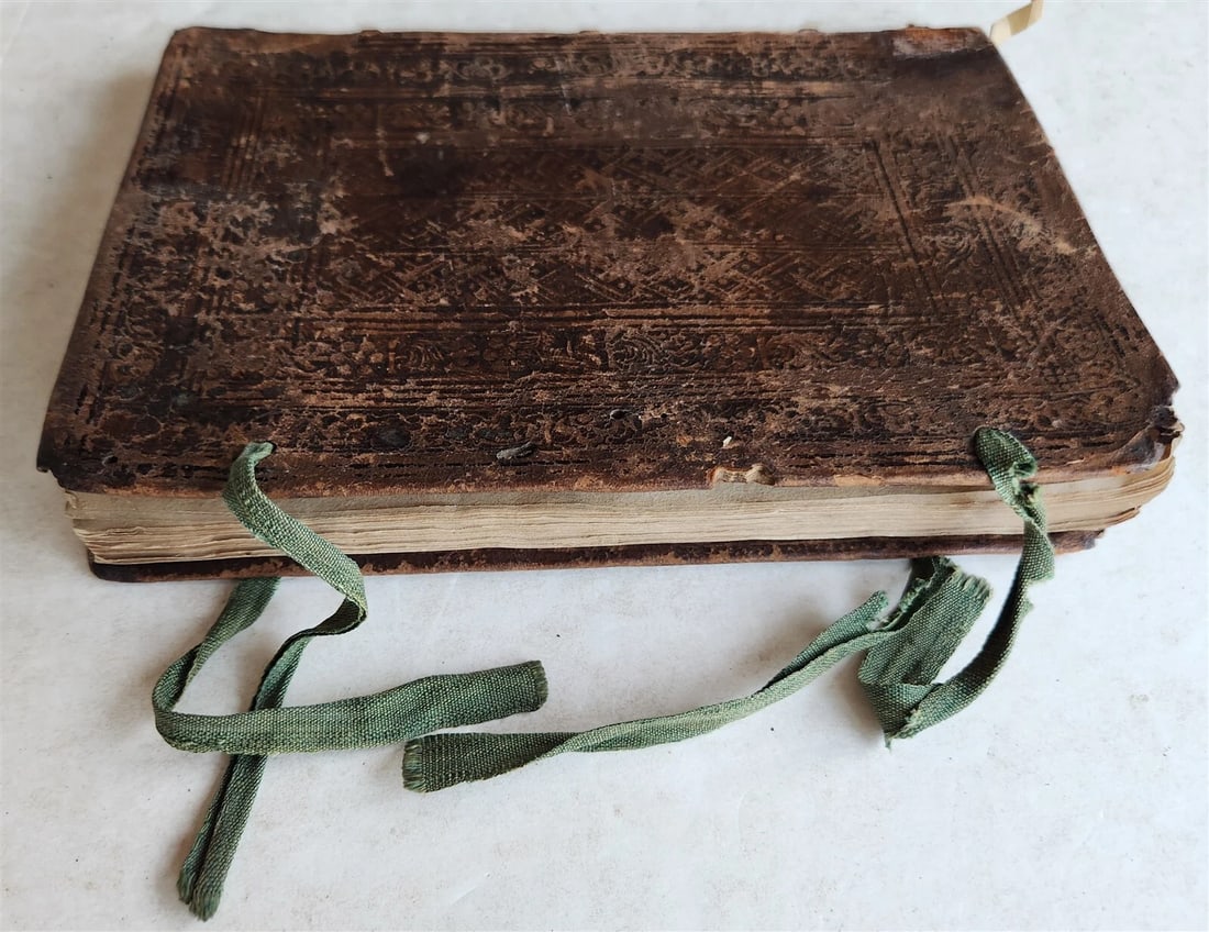 1539 PLATONIC PHILOSOPHY on MEDICINE of BEASTS CATTLE & BIRDS antique 16th CENT. - 3