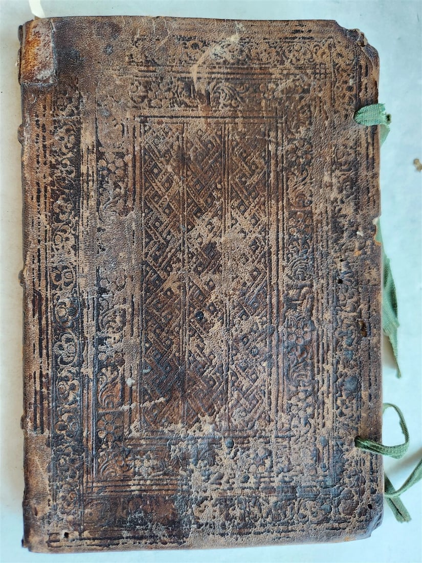 1539 PLATONIC PHILOSOPHY on MEDICINE of BEASTS CATTLE & BIRDS antique 16th CENT. - 4