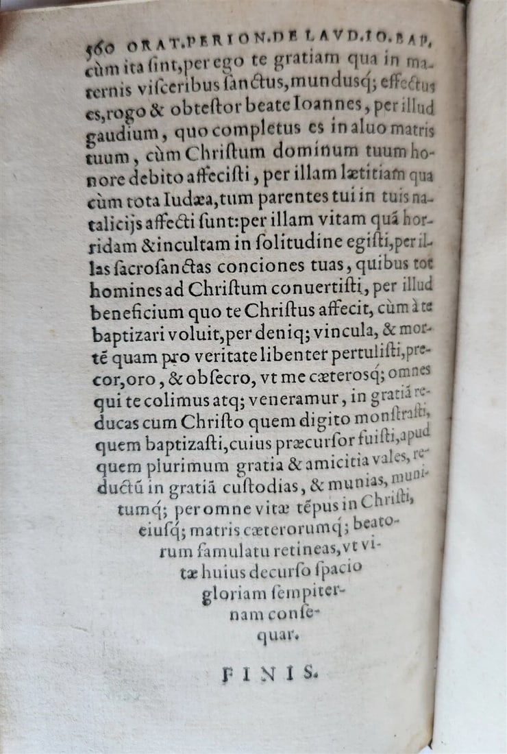 1561 THEOLOGY by FLORIAN TREFLER antique PIGSKIN BINDING 16th CENTURY - 9