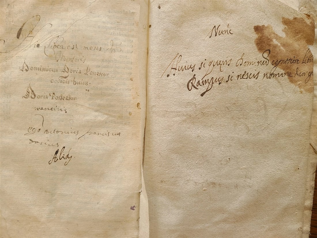 1582 ALDINE PRESS CICERO by Aldus Pius Manutius antique VELLUM 16th CENTURY - 5