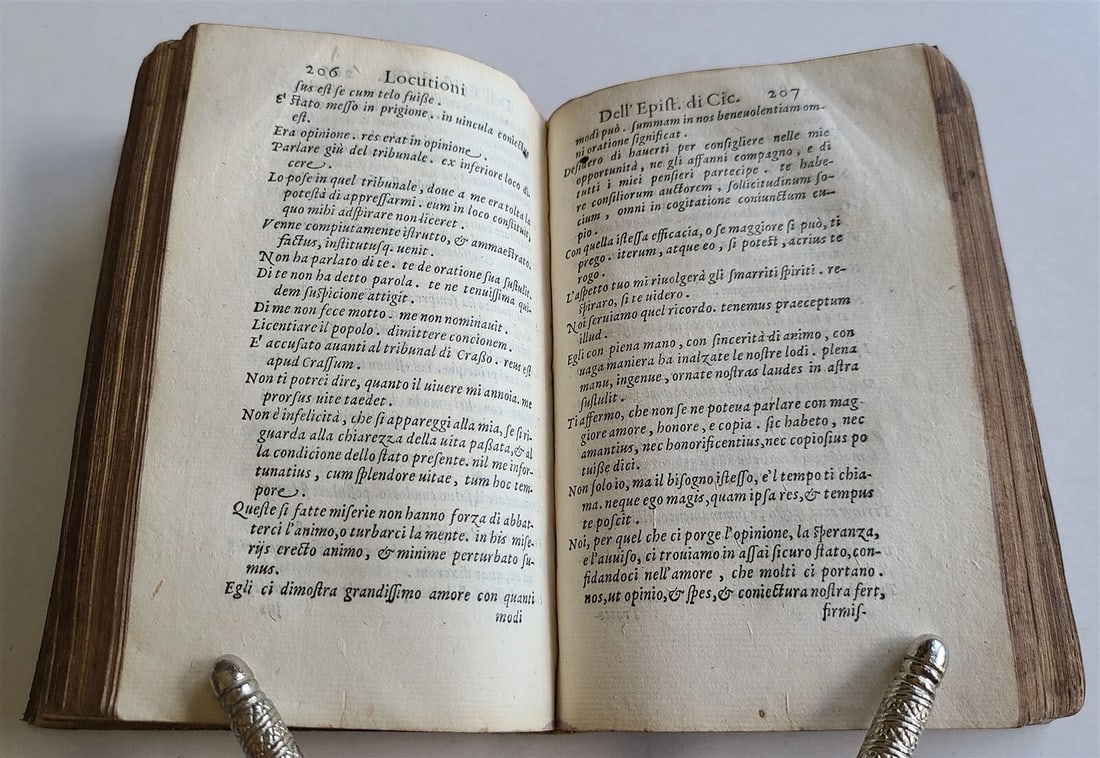 1582 ALDINE PRESS CICERO by Aldus Pius Manutius antique VELLUM 16th CENTURY - 8