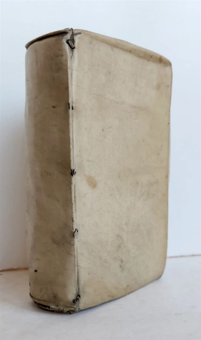 1573 BIBLE COMMENTARY by Thomas BEAUXAMI antique 16th CENTURY VELLUM BINDING - 2