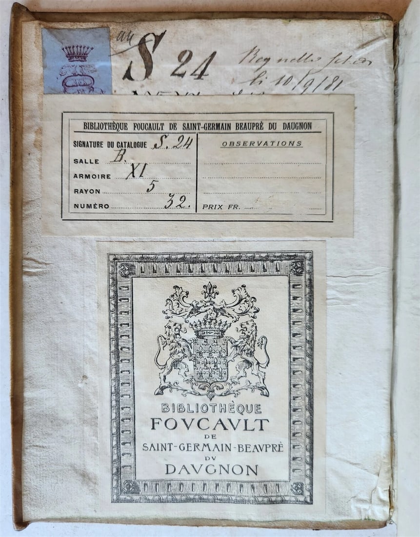 1580 CHRONOLOGY OF THE WORLD by F. SANSOVINO antique VELLUM BOUND - 4