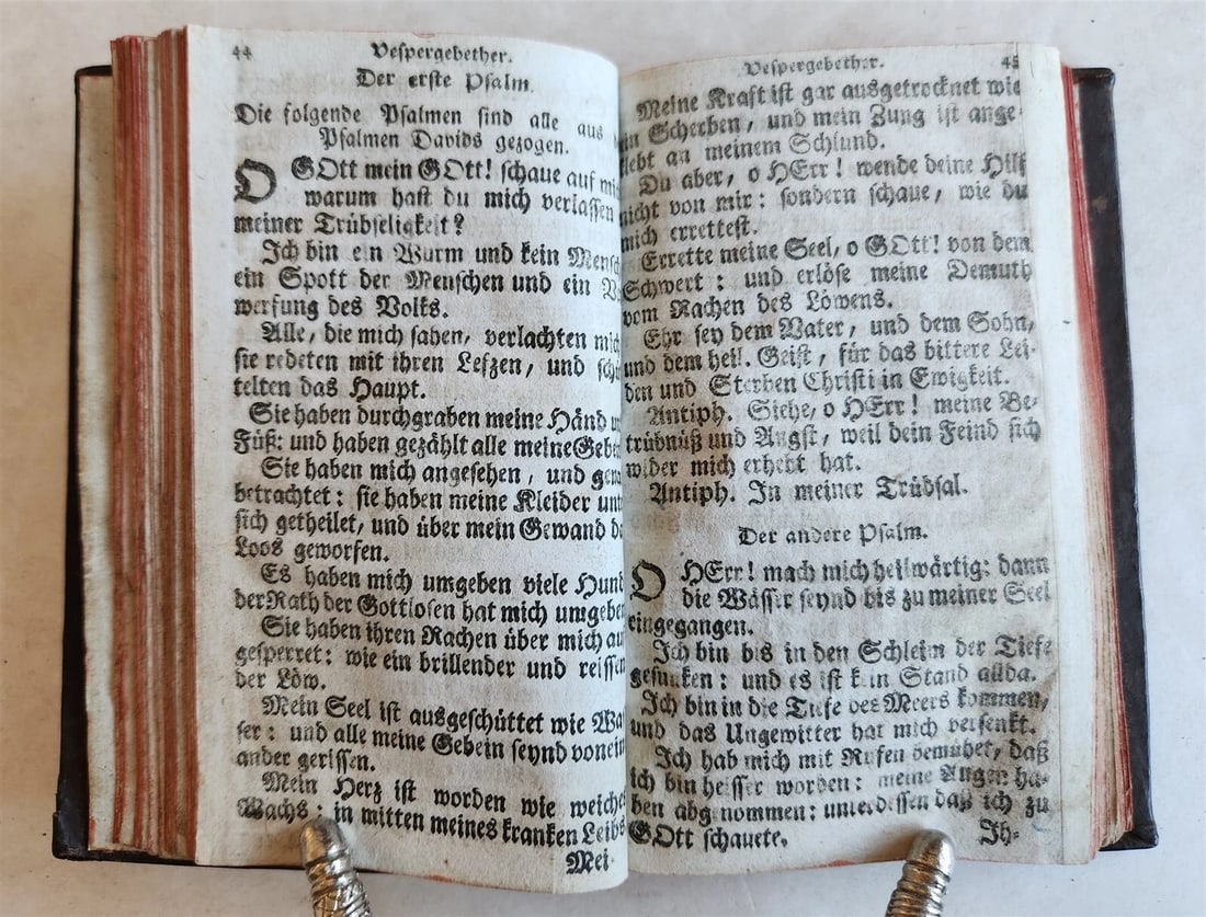 1795 HEILSAME MYRRHENGARTEN antique in GERMAN - 6