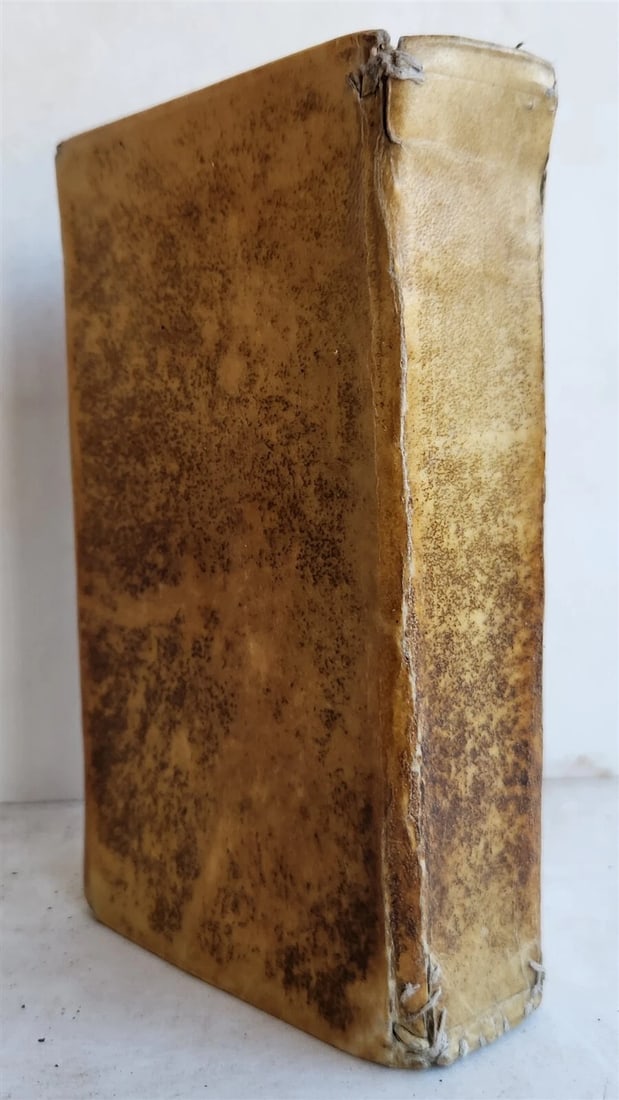 1705 MEDITATIONI SOPRA LA VITA di GIESU antique vellum bound - 2