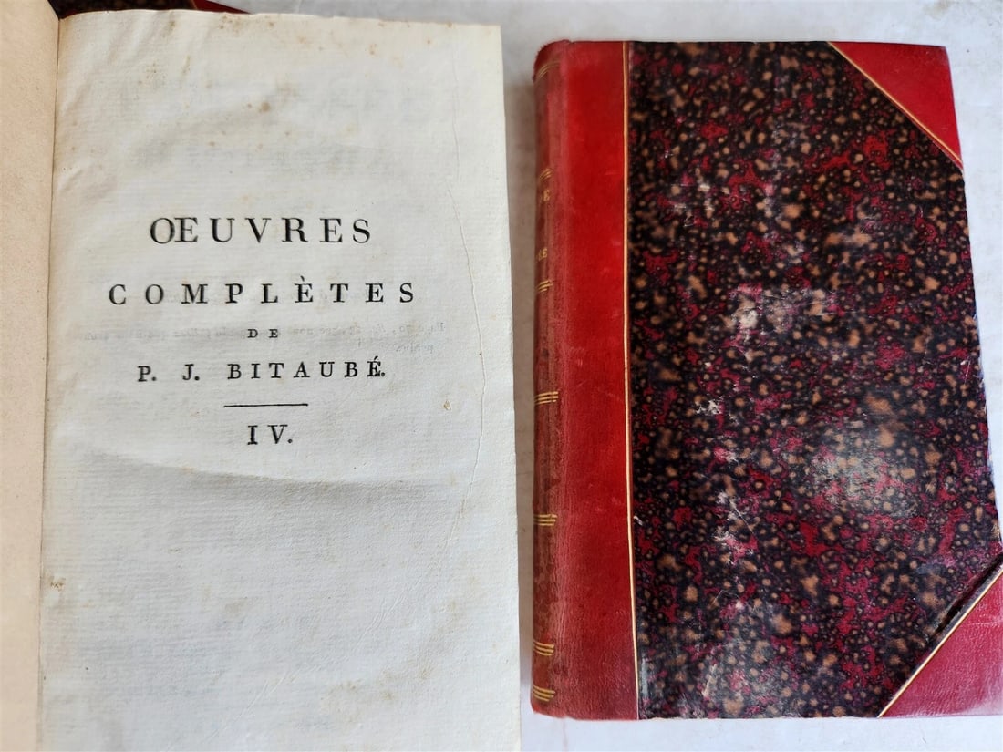 1804 L'ODYSSEE D'HOMERE by BITAUBE 3 VOLUMES antique in FRENCH - 5