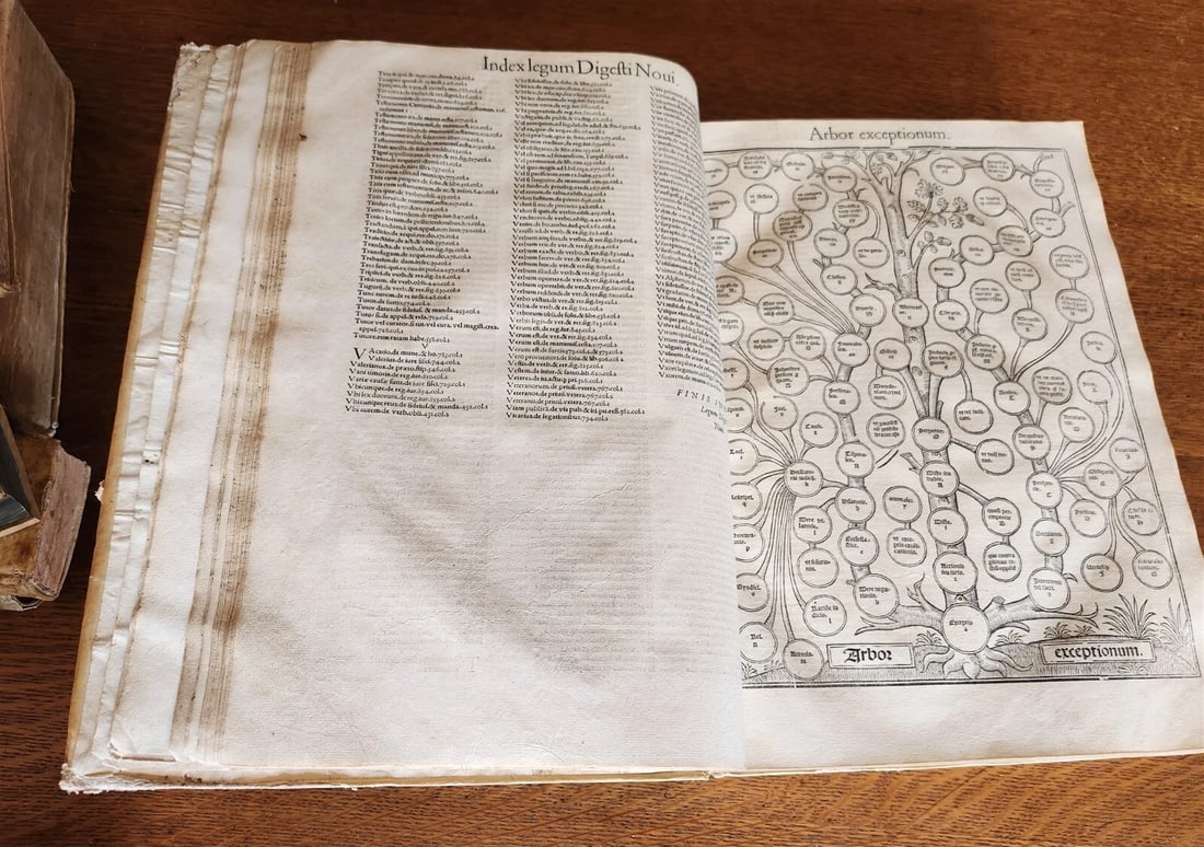 1556 LAW BOOK Corpus Juris Civilis DIGESTUM NOVUM antique MASSIVE FOLIO vellum: Title: 1556 LAW BOOK Corpus Juris Civilis DIGESTUM NOVUM antique MASSIVE FOLIO vellum Description: DIGESTUM NOVUM the third part of the Digesta (or Pandectae), a key component of Justinian's Corpus Ju