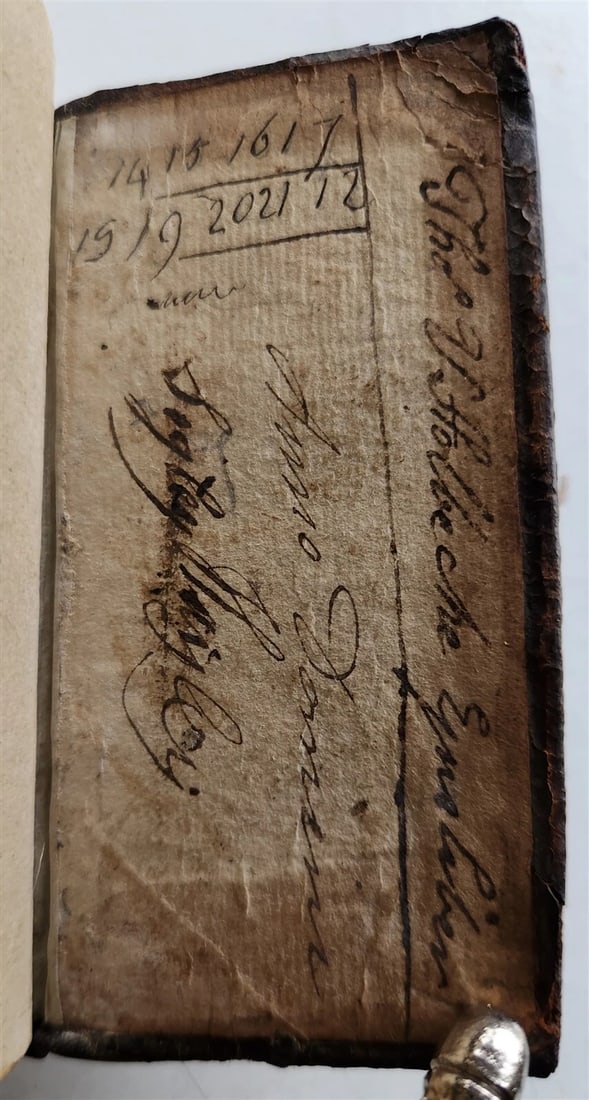 1641 BIBLE in ENGLISH NEW TESTAMENT antique Robert Barker & Assigns of John Bill - 5