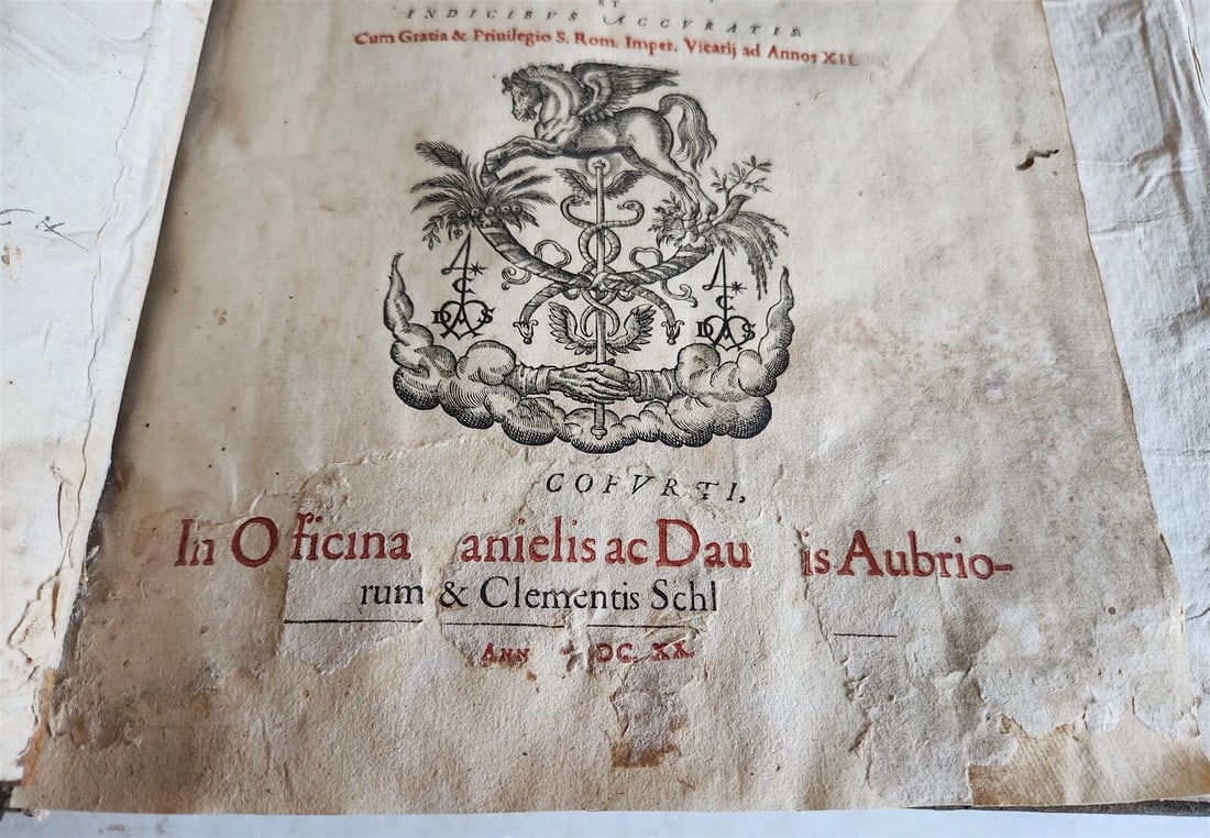 1620 PLUTARCH 2 volumes MORAL WORKS antique in GREEK & LATIN massive folio - 5