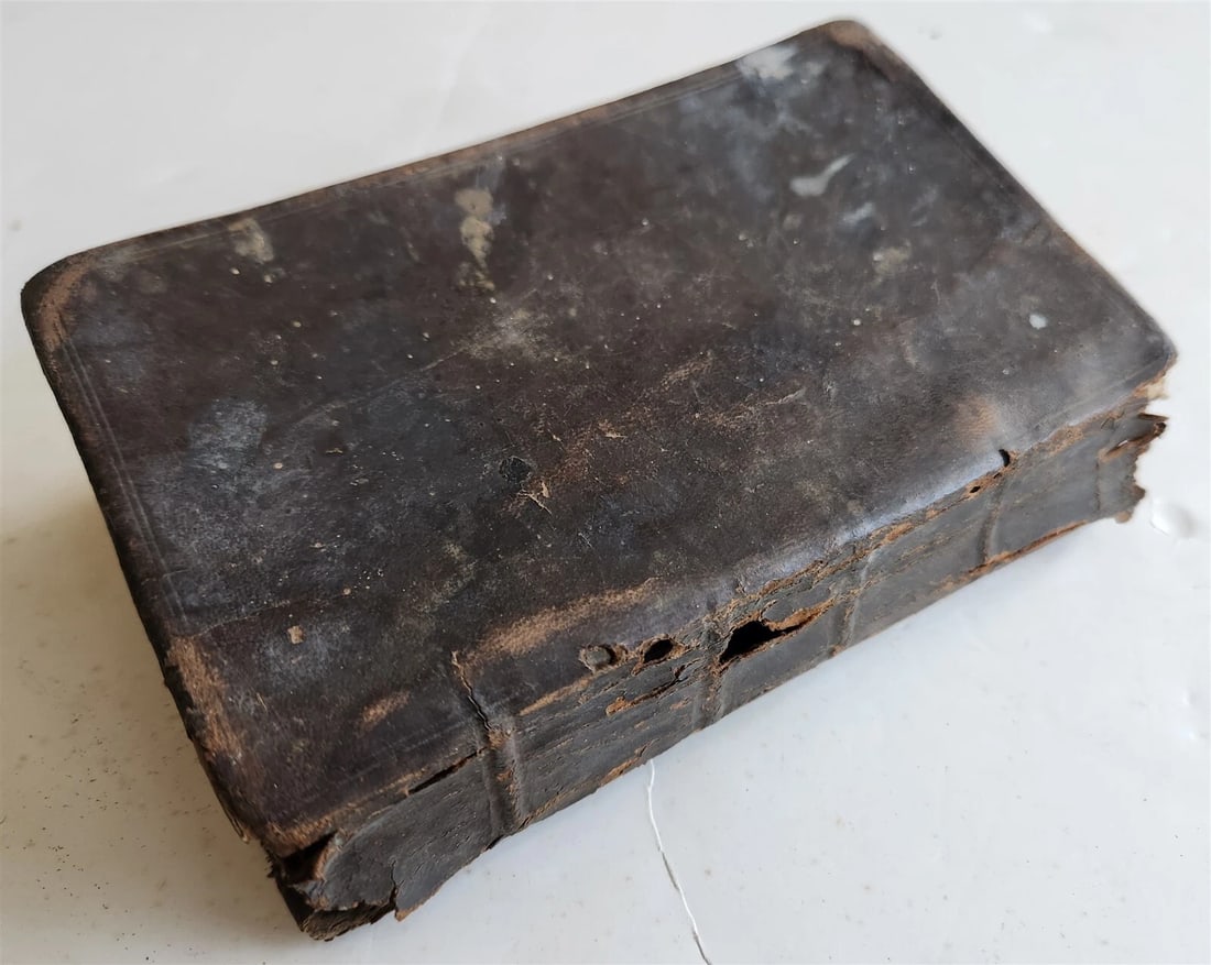 1750 HUMAN NATURE in its FOUR-FOLD STATE by THOMAS BOSTON antique - 2