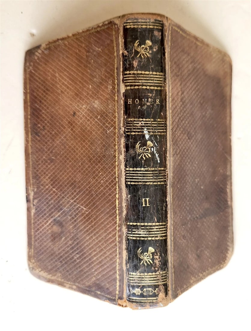 1809 BURLESQUE TRANSLATION of HOMER Volume II ILLUSTRATED antique THOMAS BRIDGE - 3