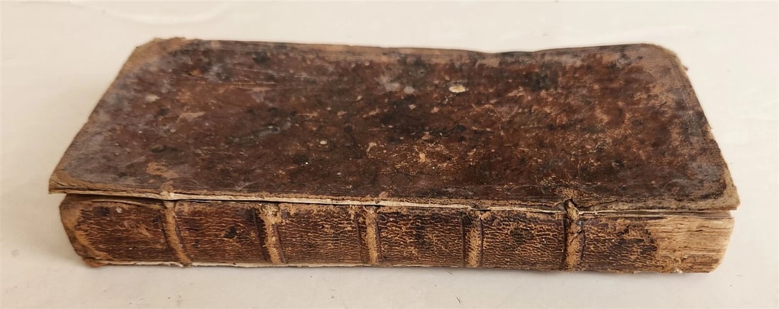 1766 VADE MADICUM POCKET COMPANION antique - 2