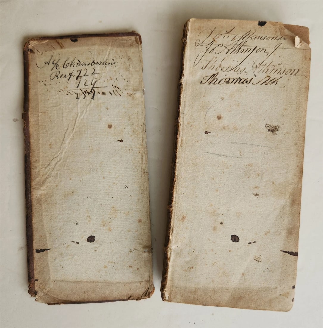 1766 VADE MADICUM POCKET COMPANION antique - 5