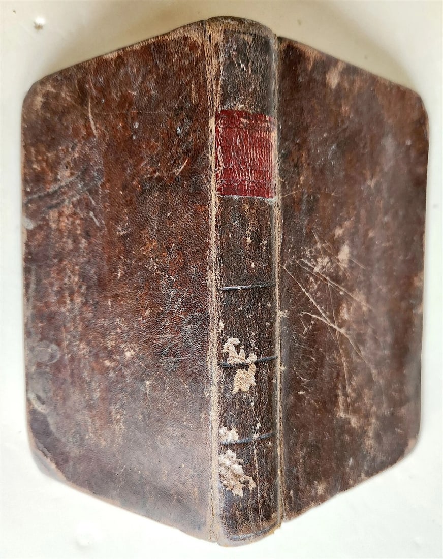 1803 IMITATION of CHRIST by THOMAS KEMPIS antique STANFORD NY AMERICANA - 2