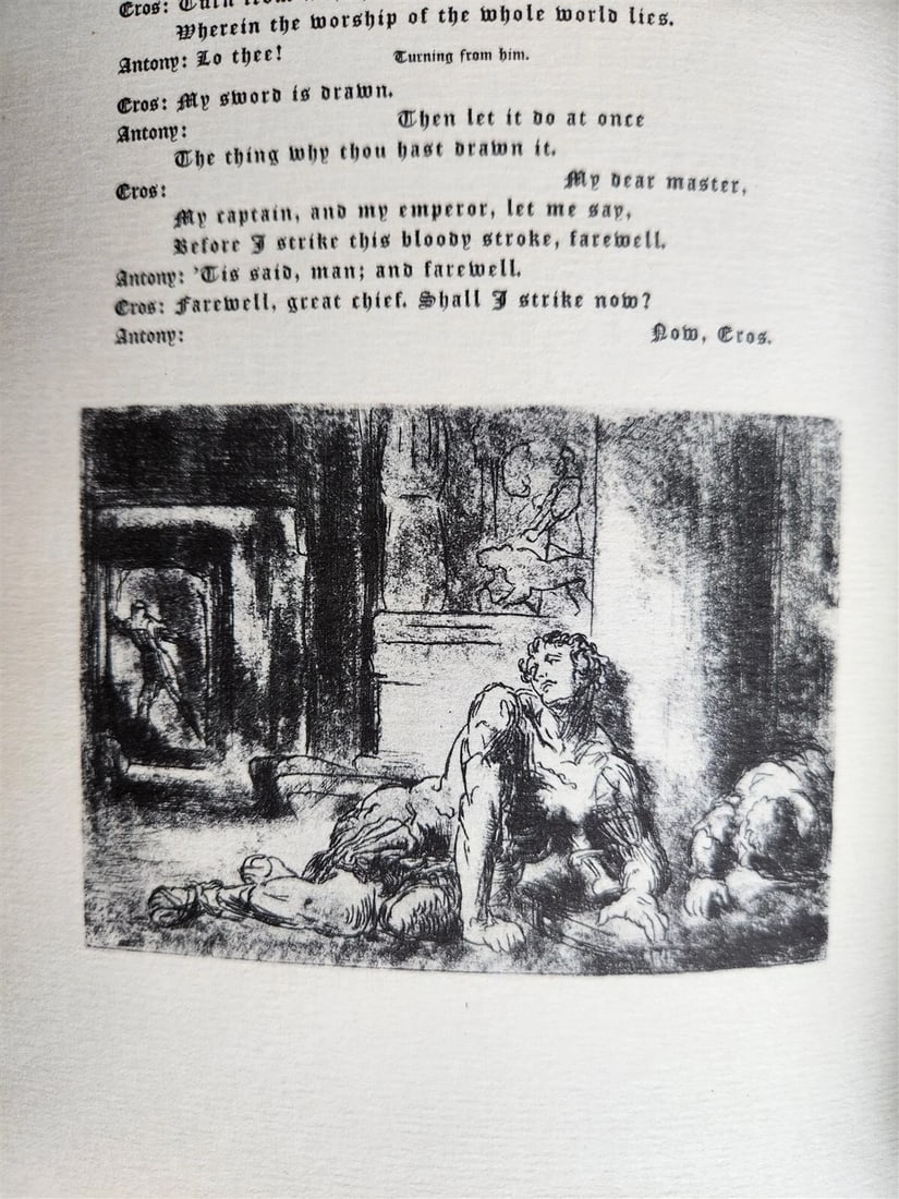 1925 ANTHONY & CLEOPATRA by WILLIAM SHAKESPEARE antique ILLUSTRATED - 11