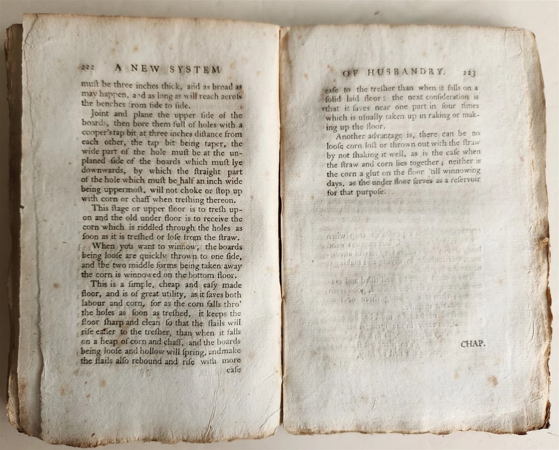 1785 NEW SYSTEM of HUSBANDRY by C.VARLO antique PHILADELPHIA - 5