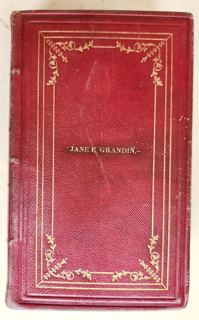 1843 PSALMS & HYMNS in PREBYTERIAN CHURCH in USA antique PHILADELPHIA - 3