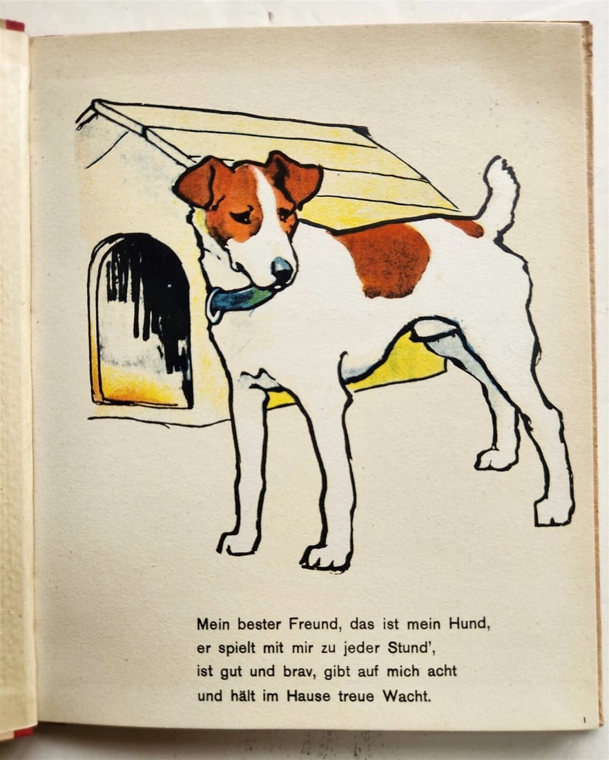 1960s ILLUSTRATED CHILDREN BOOK vintage NEUE TIER-BILDER by P.LEUTERITZ - 3