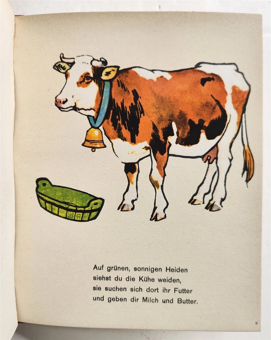 1960s ILLUSTRATED CHILDREN BOOK vintage NEUE TIER-BILDER by P.LEUTERITZ - 7