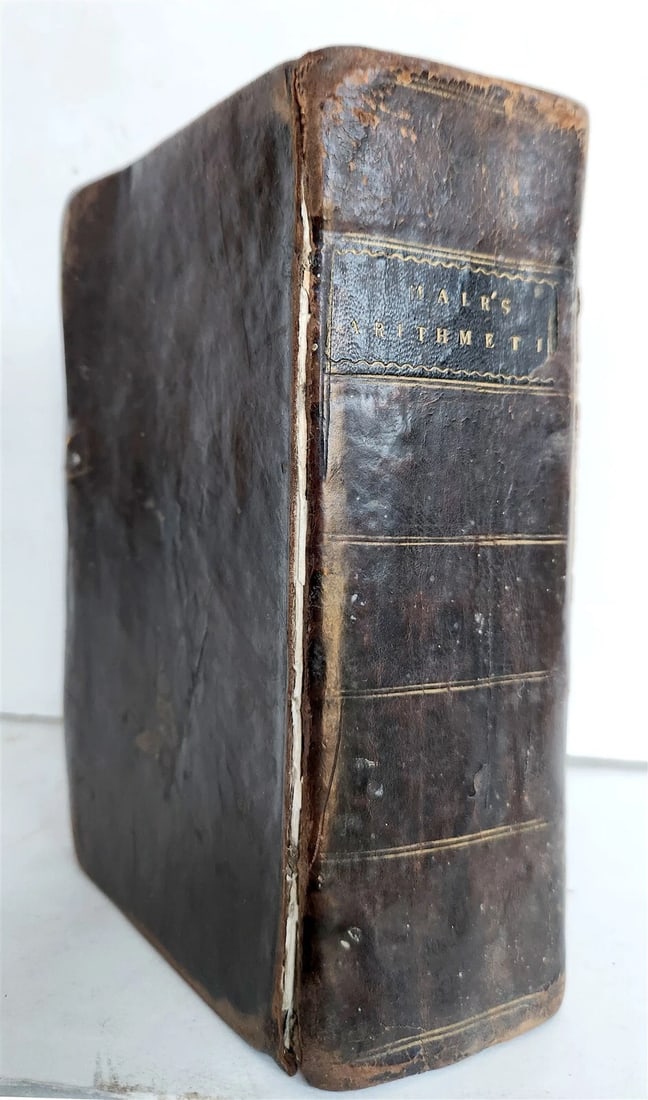 1766 ARITHMETIC RATIONAL & PRACTICAL by John Mair antique in ENGLISH Edinburgh - 2