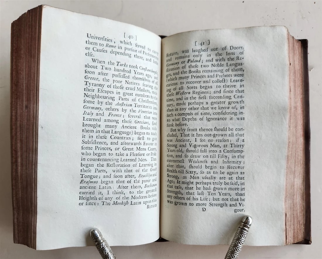 1705 WILLIAM TEMPLE MISCELLANEA antique in ENGLISH - 5