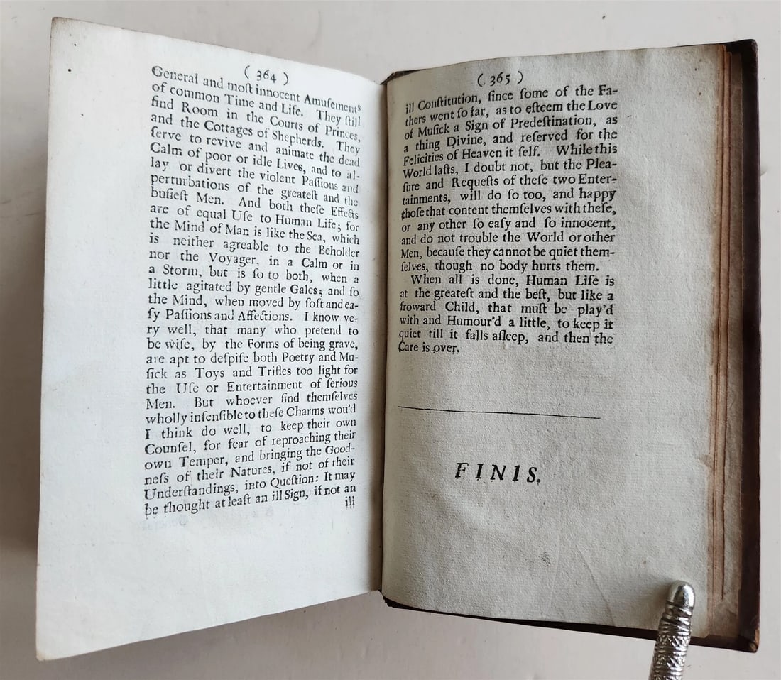 1705 WILLIAM TEMPLE MISCELLANEA antique in ENGLISH - 6