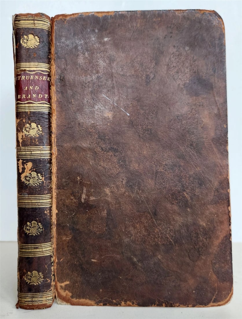 1773 CONVERSION & DEATH of COUNT STRUENSEE Prime Minister of Denmark antique - 2