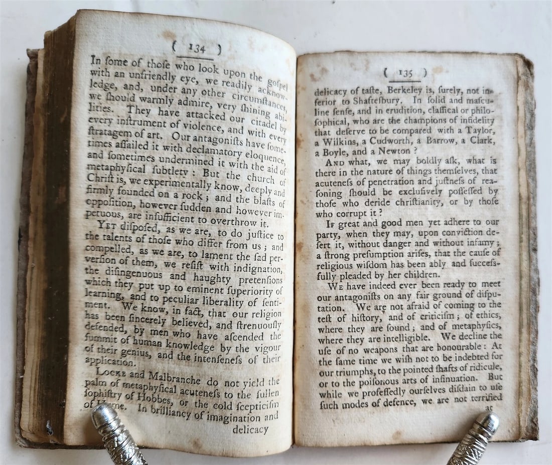 1789 SERMONS by PHILIP DODDRIDGE antique in ENGLISH Providence AMERICANA - 4