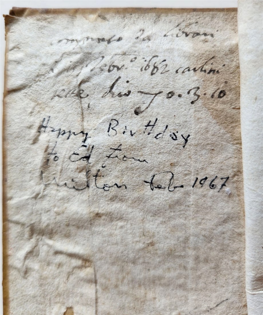 1681 Exercitationes de Oeconomica Animali antique VELLUM BINDING - 3