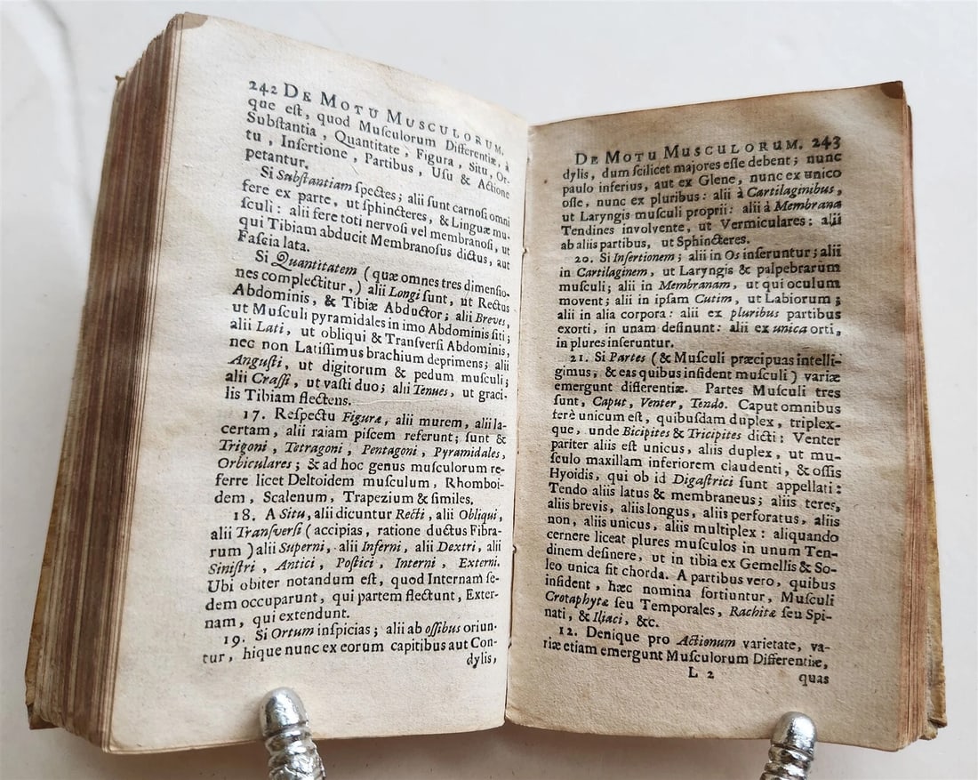 1681 Exercitationes de Oeconomica Animali antique VELLUM BINDING - 6