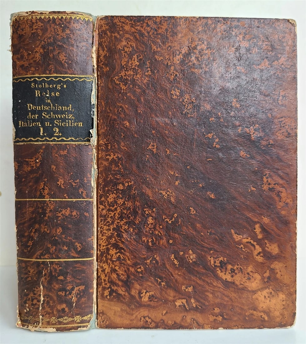 1822 Gesammelte Werke Christian Und Friedrich Leopold Grafen Zu Stolberg antique - 2