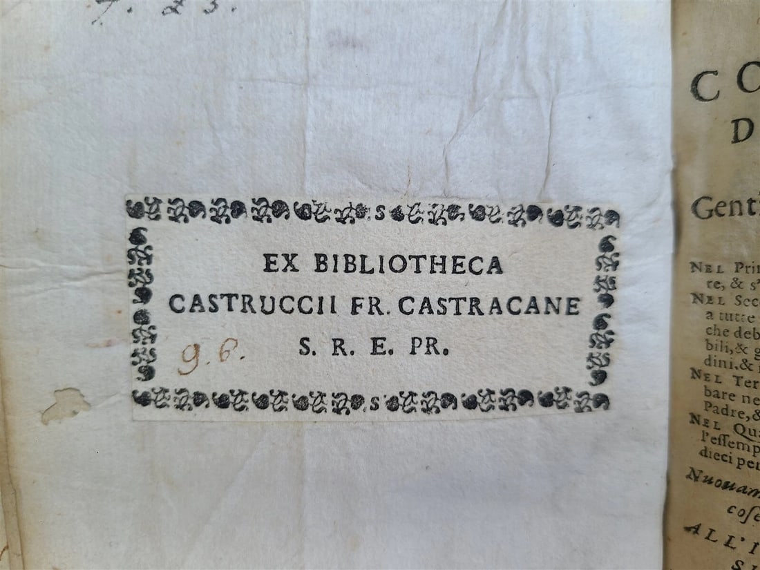 1590 LA CIVIL CONVERSATIONE DEL SIGNOR STEFANO GUAZZO antique VELLUM 16th CENT. - 4