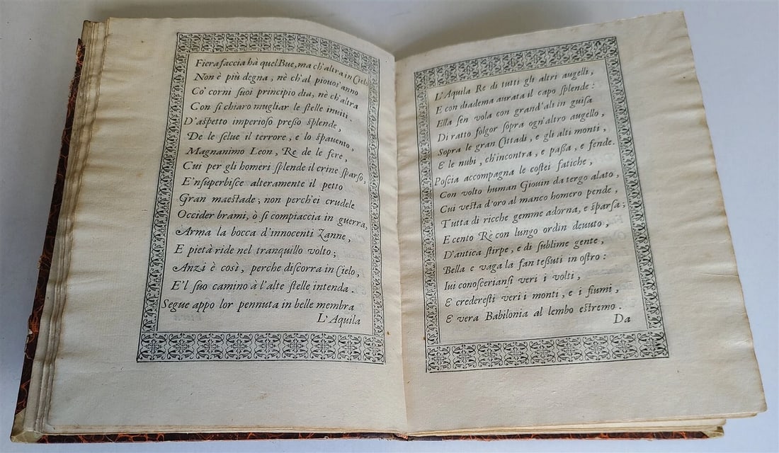 1588 DEL PARTO DELLA VERGINE DEL SANAZARO antique 16th CENT. POETRY illustrated - 8