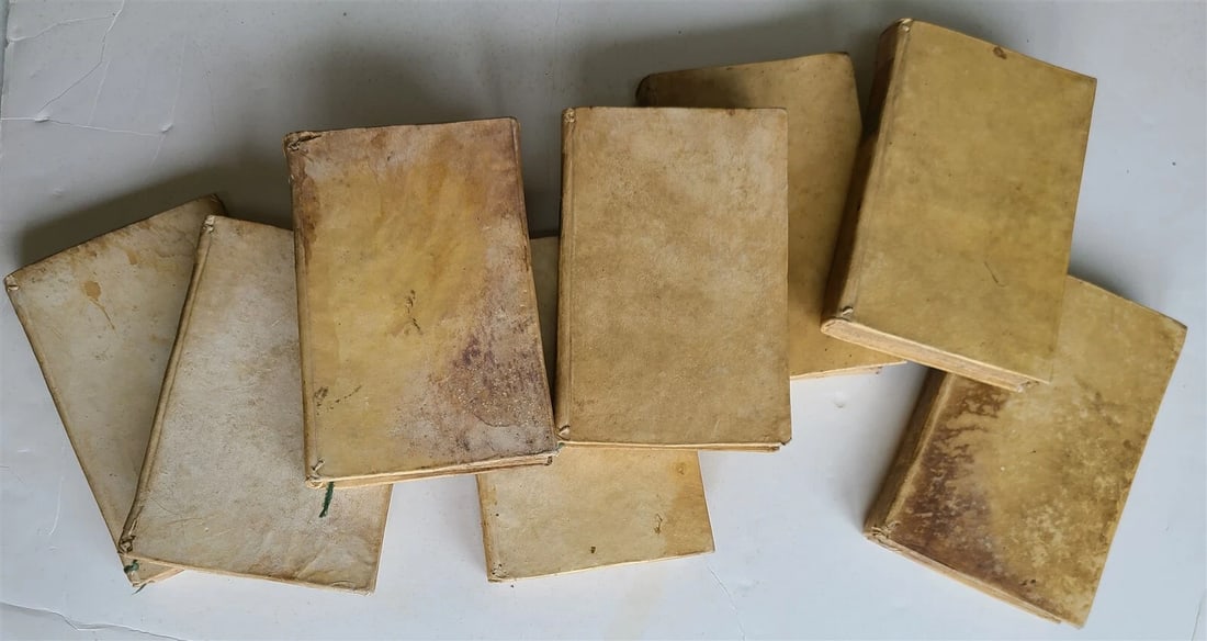 1780-82 ORIGIIN & NATURE of CIVIL SOCIETY & GOVERNMENT antique 8 VOLUMES vellum - 6