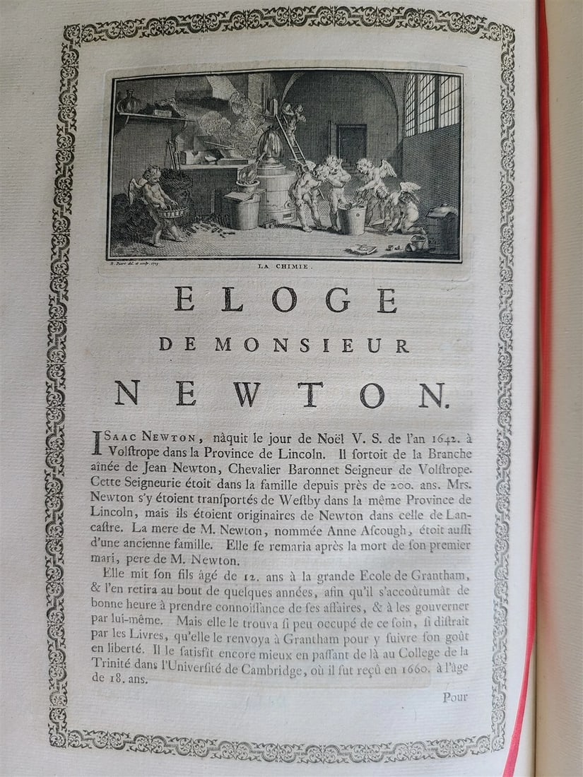 1728 Bernard Le Bovier de Fontenelle WORKS 3 FOLIO VOLUMES ILLUSTRATED antique - 13
