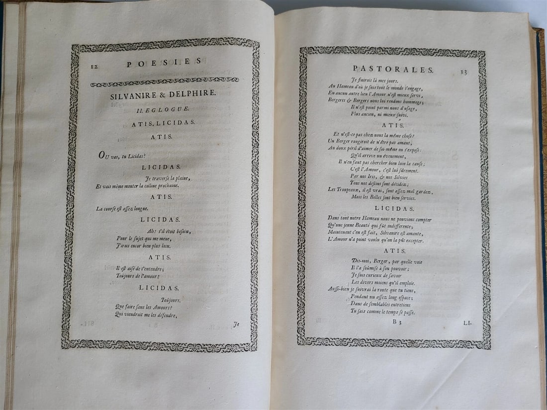 1728 Bernard Le Bovier de Fontenelle WORKS 3 FOLIO VOLUMES ILLUSTRATED antique - 8