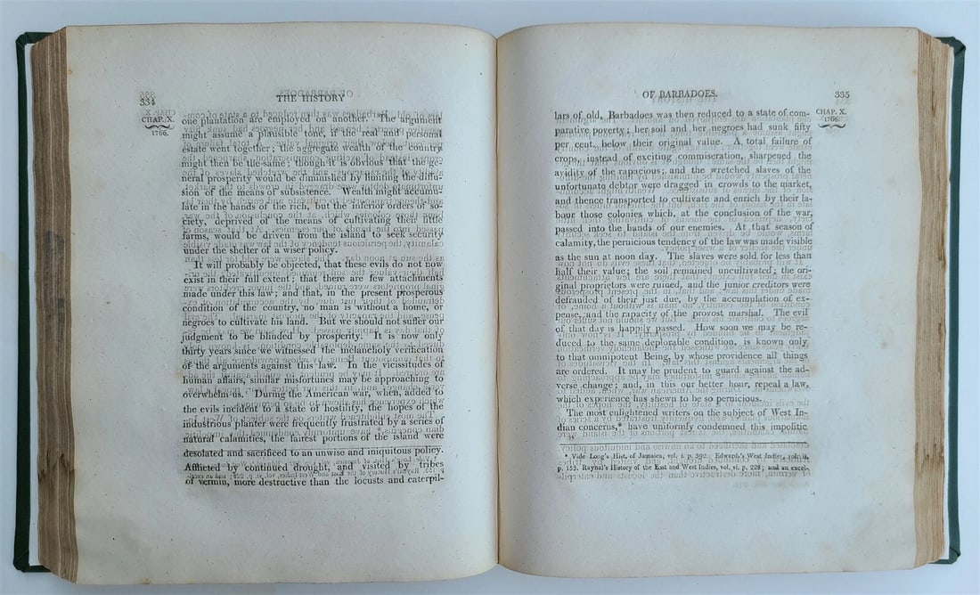 1808 HISTORY of BARBADOS from 1605 to 1801 by John POYER antique RARE - 5