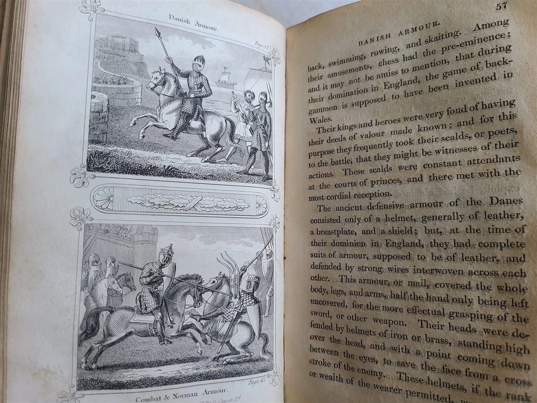 1825 PICTURE of MANNERS CUSTOMS SPORTS & PASTIMES of ENGLAND antique illustrated - 4