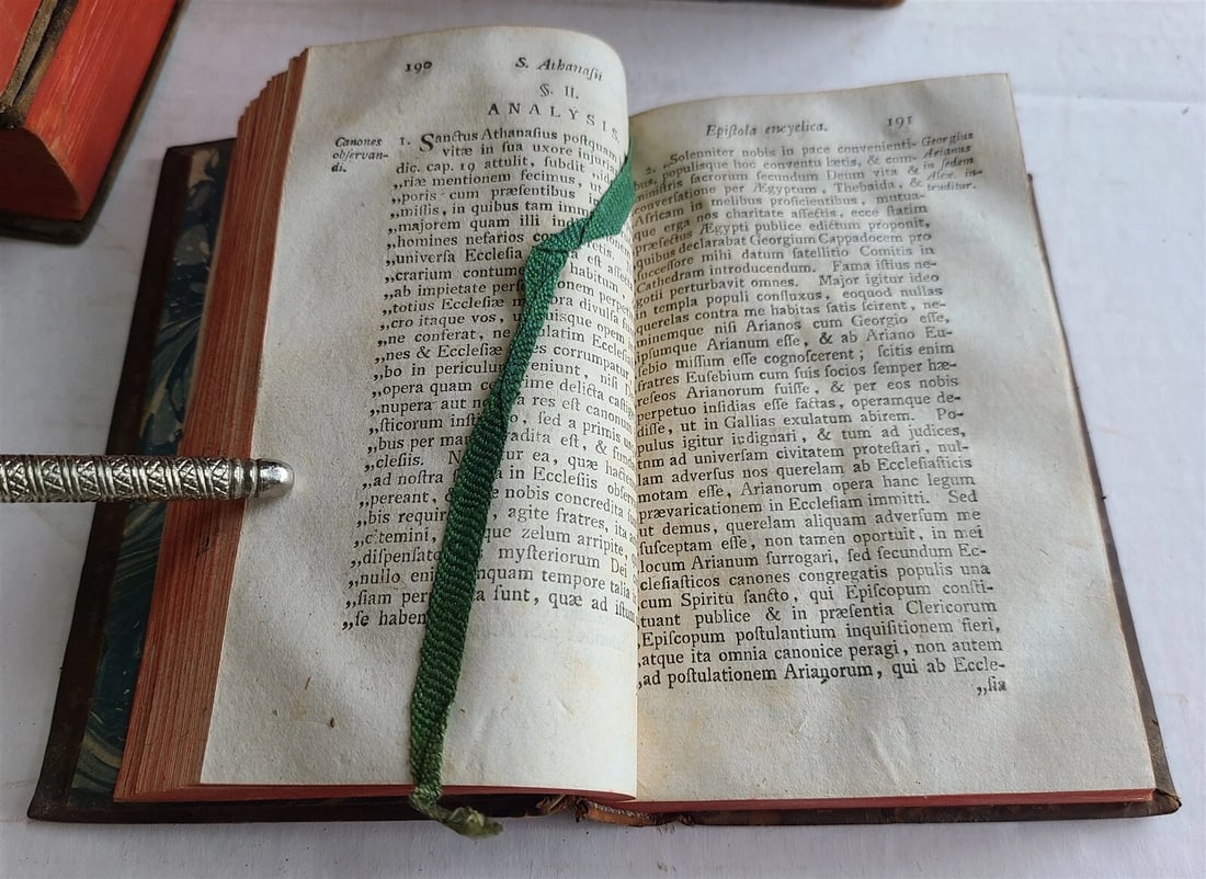 1780-89 THEOLOGY by DOMINICI SCHRAM 12 VOLUMES ILLUSTRATED antique DECORATIVE - 6