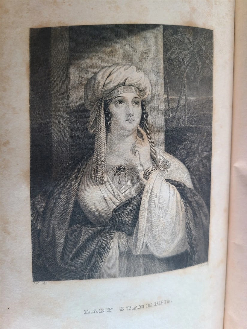 1834 LADIES CONVERSATIONAL LEXICON 10 VOLUMES ILLUSTRATED antique DECORATIVE - 6