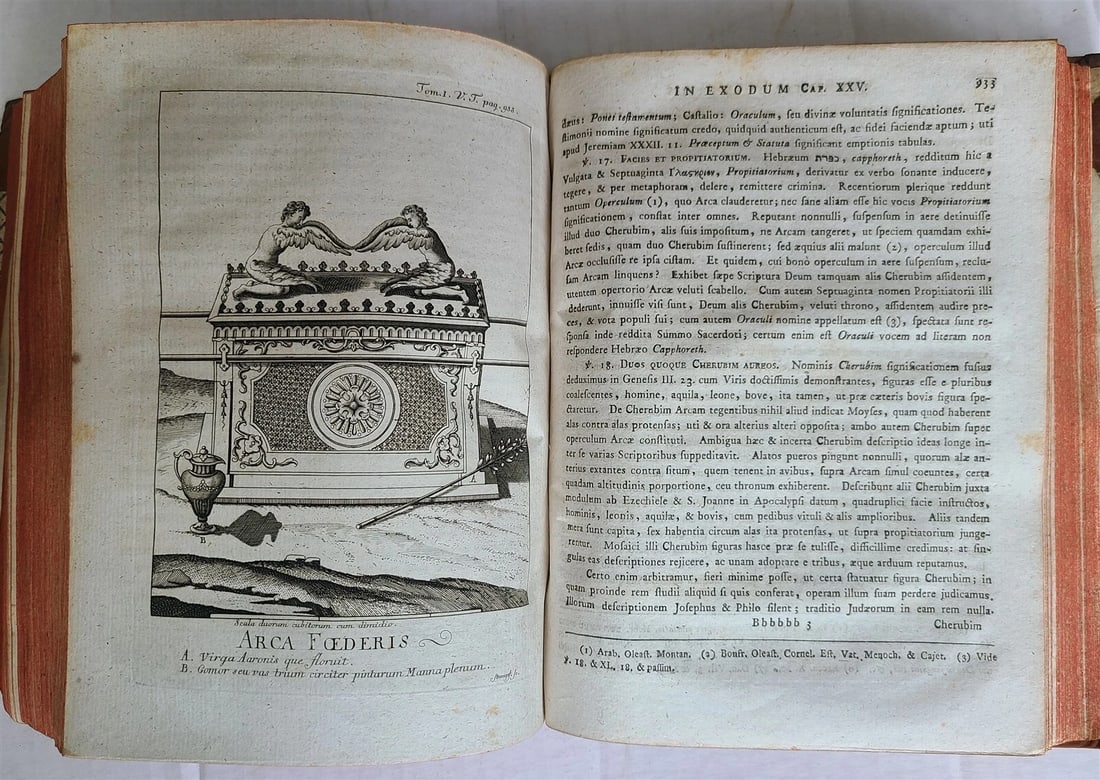 1789-92 BIBLE COMMENTARY by A. CALMET 11 VOLUMES ILLUSTRATED w/ MAPS antique - 10