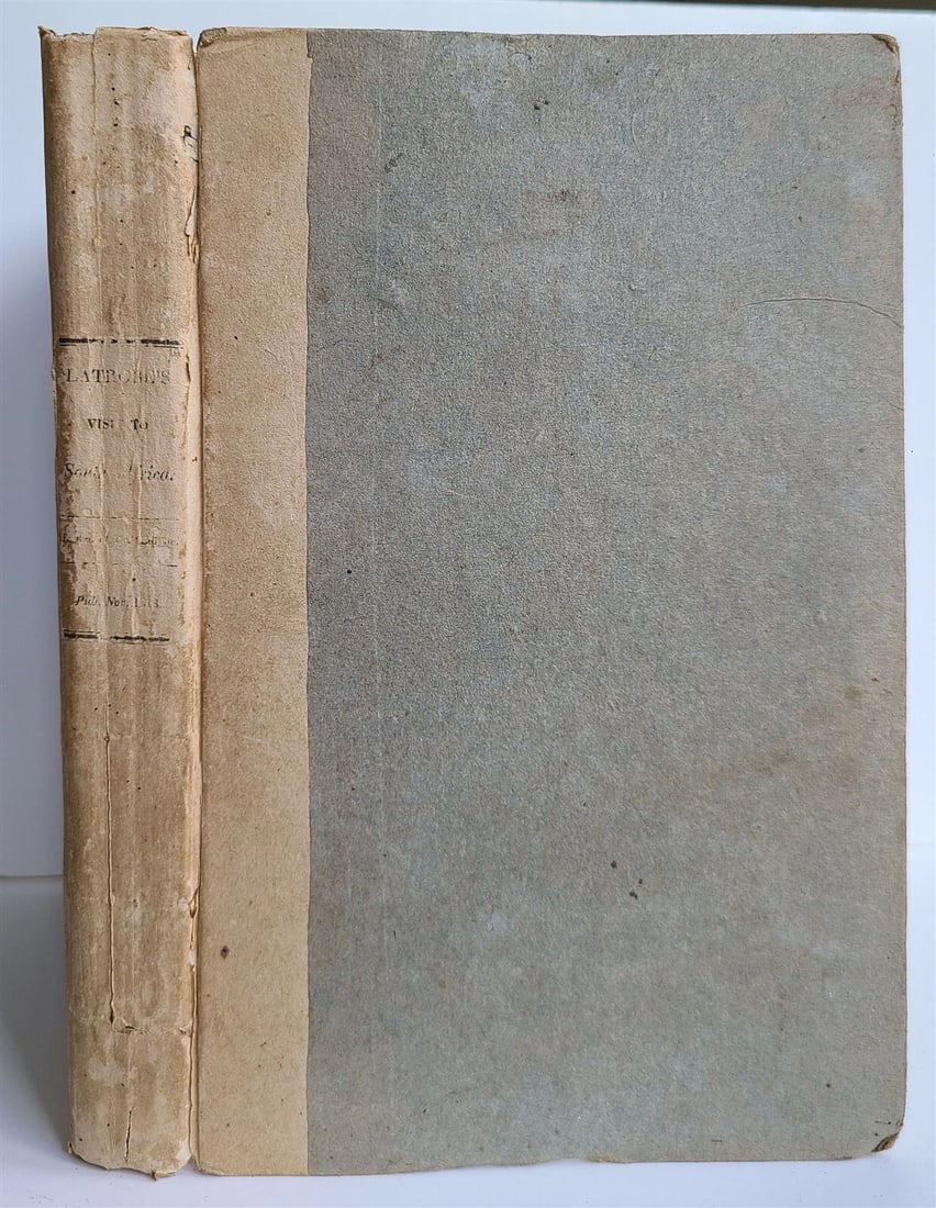 1818 JOURNAL of VISIT TO SOUTH AFRICA in 1815 & 1816 by LATROBE antique ENGLISH - 2