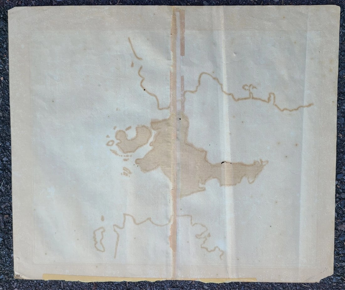 1680 MAP of GERMANY DUCATUS SLESVICENSIS AUSTRALIS PARS antique 20 x 24" - 5