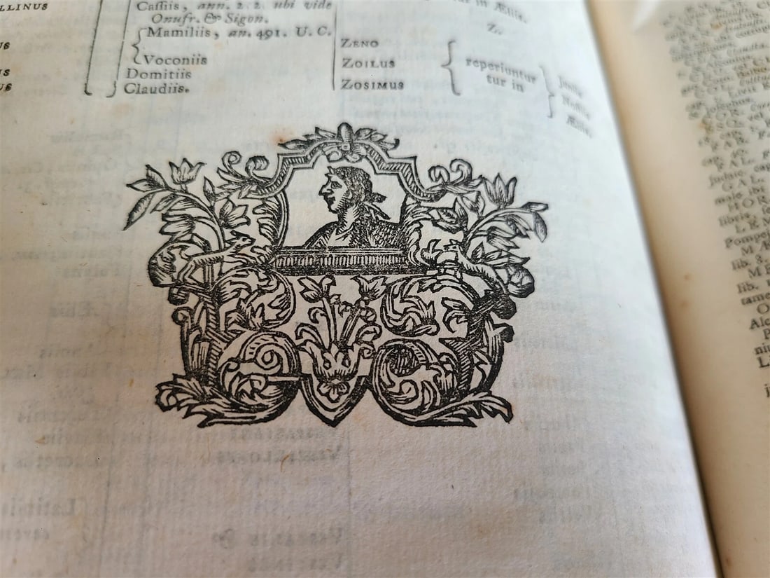 1743 ROMAN HISTORY antique ILLUSTRATED VELLUM BOUND Antiquitatum Romanarum LATIN - 10