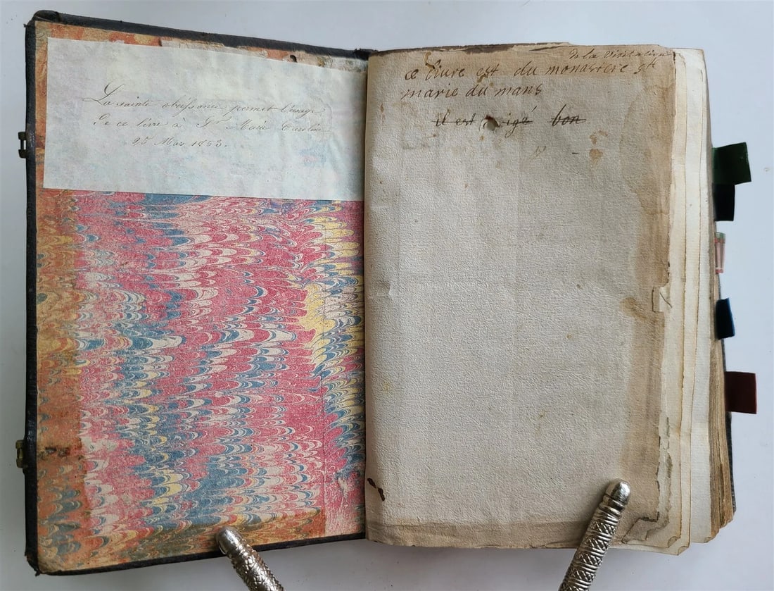 1647 L'OFFICE DE LA SEMAINE SAINCTE antique MISSAL BREVIARY - 13