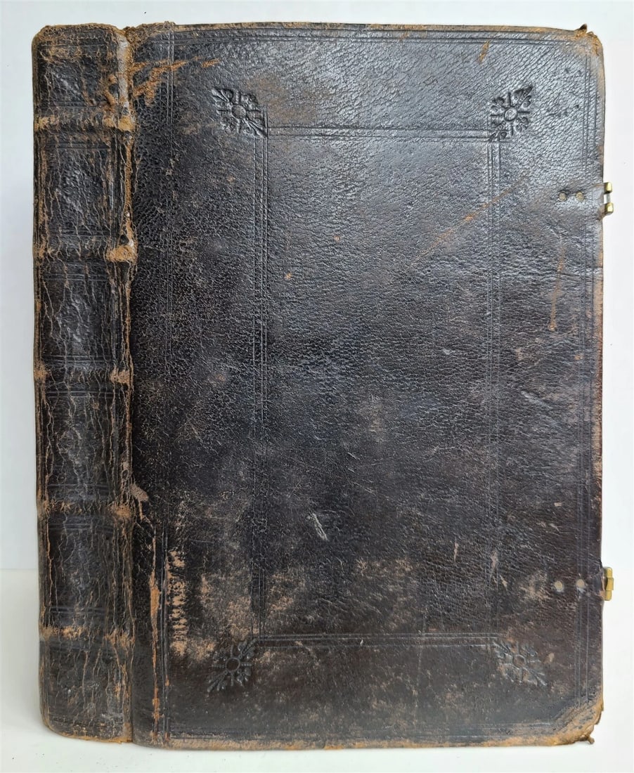 1647 L'OFFICE DE LA SEMAINE SAINCTE antique MISSAL BREVIARY - 2