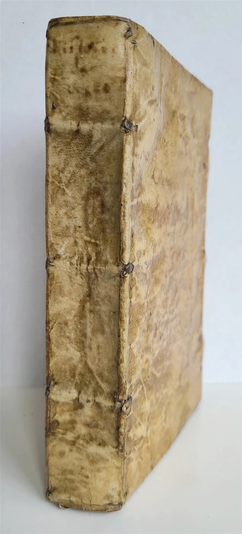 1599 L'HISTOIRE MEMORABLE DE NOSTRE DAME DE LORETTE antique VELLUM in French - 2