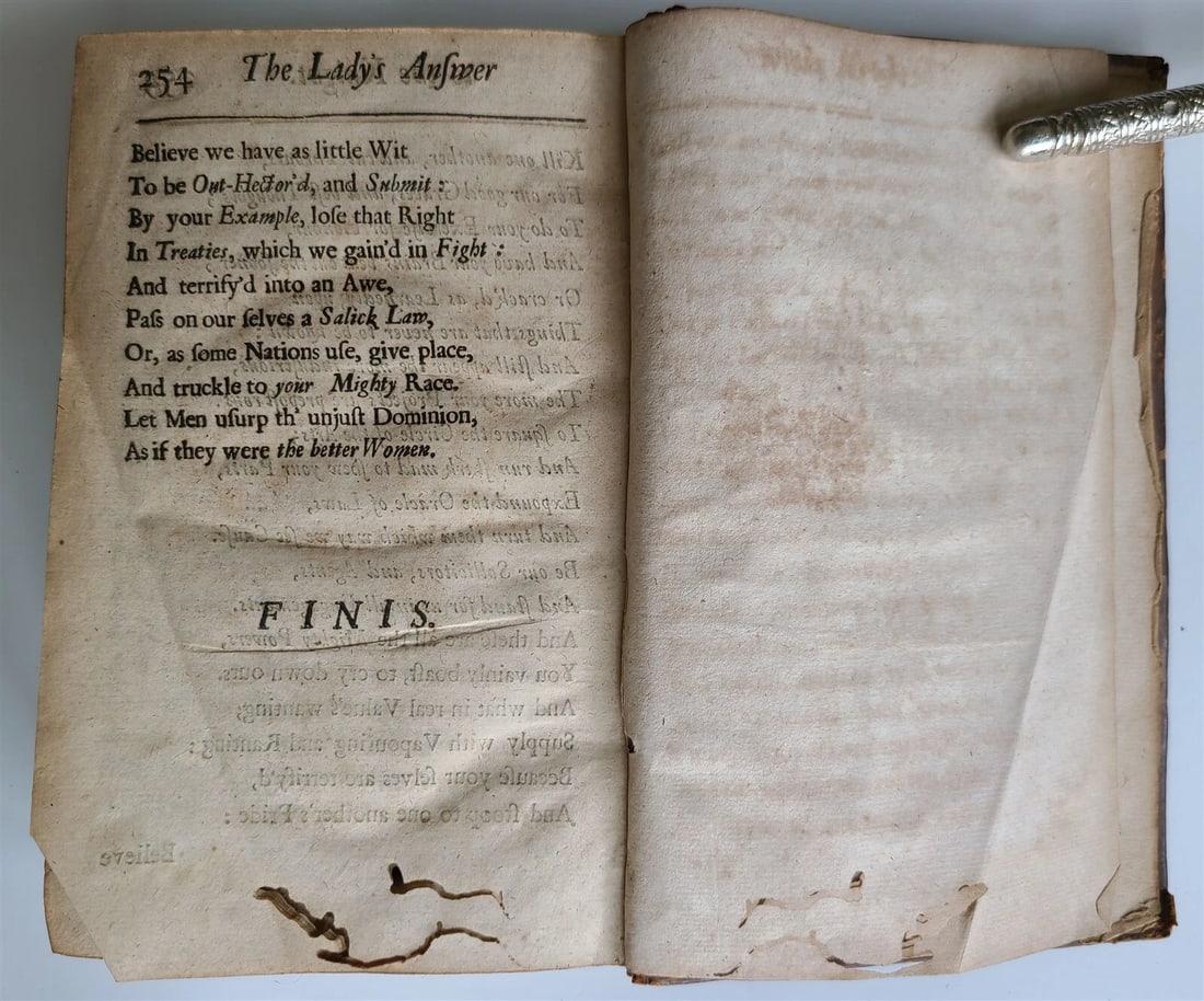 1684 HUDIBRAS by SAMUEL BUTLER antique in ENGLISH POLITICAL SATIRE poetry 1st ed - 5